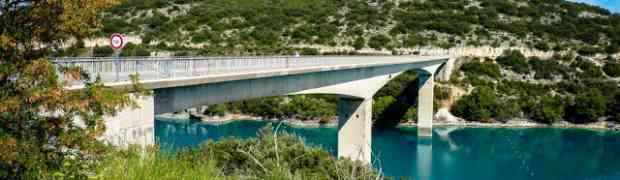 Lac de St. Croix route